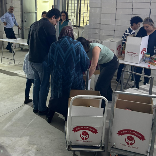 مشروع الطرود الغذائية